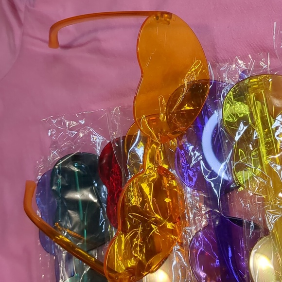 Heart shape sunny's in many colors(pack) - Picture 3 of 5